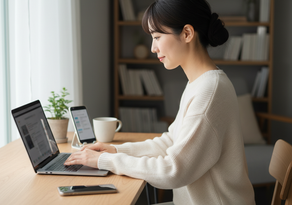 元美容部員24歳がぶっちゃけ！チャットレディとメルオペの違い、ガチ比較してみた🌸