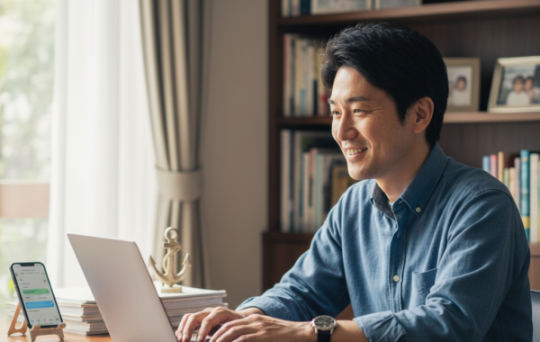 元自衛官が語る、在宅メルオペで安定と家族時間を得た軌跡⚓📖