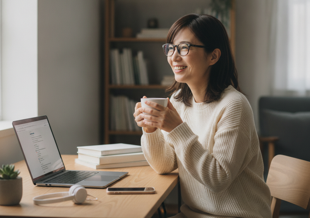 ねぇ、実はわたし、在宅メルオペでコミュ力が爆上がりした話、聞いてもらえる？☕